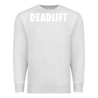 Oatmeal Heather deadlift Premium Sweatshirt - FloraArt