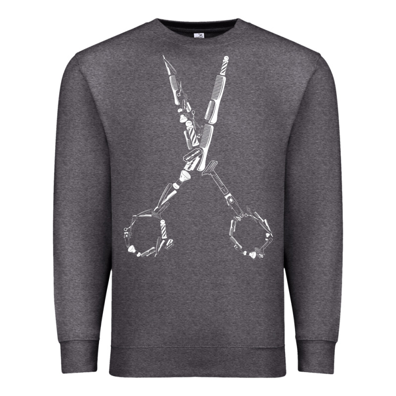 Barber Hairdresser For Barbershop Owner Gift Haircut Stylist Premium Sweatshirt by trangStudio | Teevron
