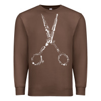 Chestnut Barber Hairdresser For Barbershop Owner Gift Haircut Stylist Premium Sweatshirt - trangStudio