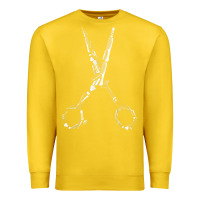 Lemon Barber Hairdresser For Barbershop Owner Gift Haircut Stylist Premium Sweatshirt - trangStudio