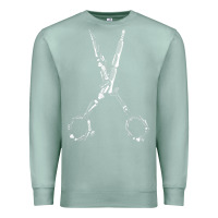 Seafoam Barber Hairdresser For Barbershop Owner Gift Haircut Stylist Premium Sweatshirt - trangStudio