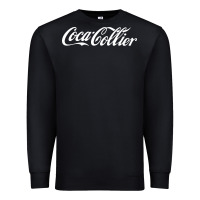 Black Coca Collier Premium Sweatshirt - FloraArt