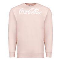 Pale Pink Coca Collier Premium Sweatshirt - FloraArt
