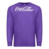 Purple Coca Collier Premium Sweatshirt - FloraArt