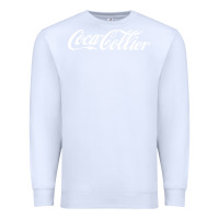 White Coca Collier Premium Sweatshirt - FloraArt