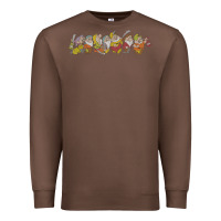 Chestnut Snow White And The Seven Dwarfs Marching In Line Premium Sweatshirt - FloraArt