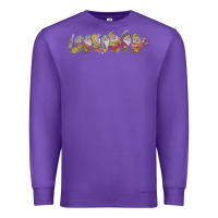 Snow White And The Seven Dwarfs Marching In Line Premium Sweatshirt | Teevron