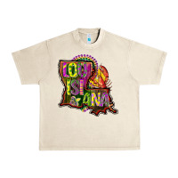 Sandshell louisiana map Urban Heavy Tee - CowGirlArtShop