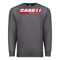 Charcoal Heather case-ih Premium Sweatshirt - FloraArt