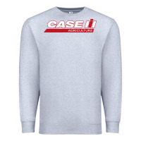 Heather Grey case-ih Premium Sweatshirt - FloraArt