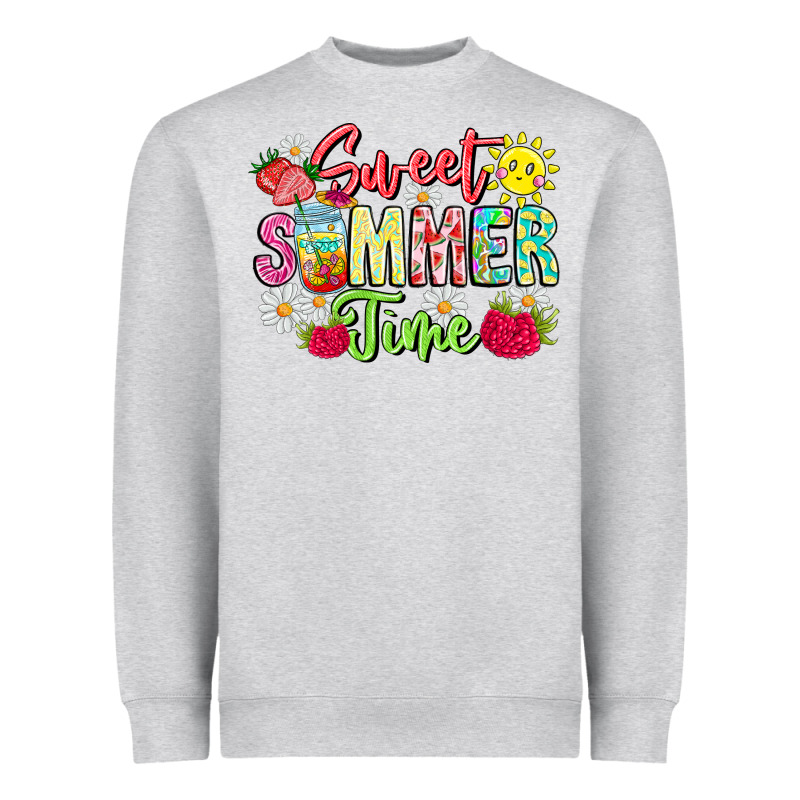 Sweet Summer Time Heavyweight Sweatshirt by CowhideDigitalArt | Teevron