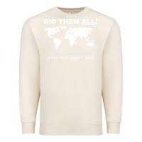 Sandshell Seven Continents Shirt Premium Sweatshirt - FloraArt