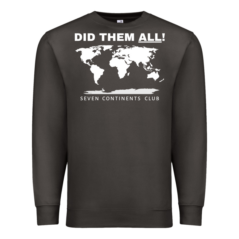 Seven Continents Shirt Premium Sweatshirt by FloraArt | Teevron