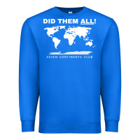 True Royal Seven Continents Shirt Premium Sweatshirt - FloraArt