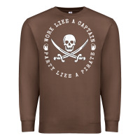 Chestnut Work like a captain party like a pirate Premium Sweatshirt - FloraArt