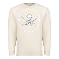 Sandshell Work like a captain party like a pirate Premium Sweatshirt - FloraArt