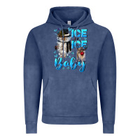Vintage Denim ice ice baby Vintage Hoodie - CowGirlArtShop