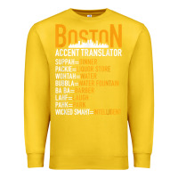 Lemon wicked smaht boston accent translator bostonians gifts shirt Premium Sweatshirt - FloraArt