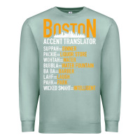 Seafoam wicked smaht boston accent translator bostonians gifts shirt Premium Sweatshirt - FloraArt