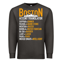 Smoke wicked smaht boston accent translator bostonians gifts shirt Premium Sweatshirt - FloraArt
