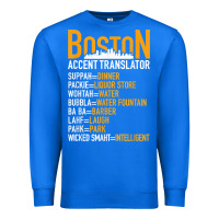 True Royal wicked smaht boston accent translator bostonians gifts shirt Premium Sweatshirt - FloraArt