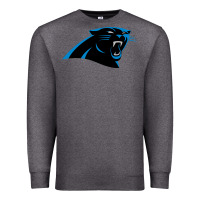Charcoal Heather thesportcarolinapantherslogo Premium Sweatshirt - FloraArt