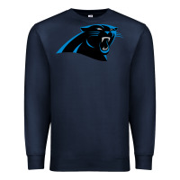 Navy thesportcarolinapantherslogo Premium Sweatshirt - FloraArt
