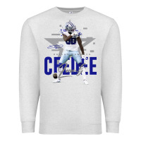 Oatmeal Heather ceedee lamb Premium Sweatshirt - FloraArt