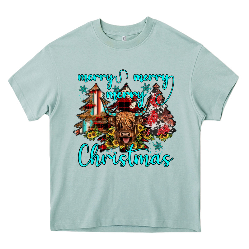 Merry Christmas Heavy Core Tee by JahusDesignShop | Teevron
