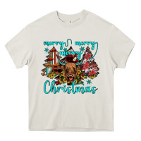 Cream merry christmas Heavy Core Tee - JahusDesignShop