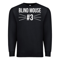 Black funny group costume three blind mice 3 t shirt Premium Sweatshirt - FloraArt