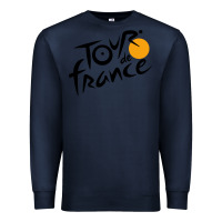 Navy tour de france cycling Premium Sweatshirt - ArtMosaic
