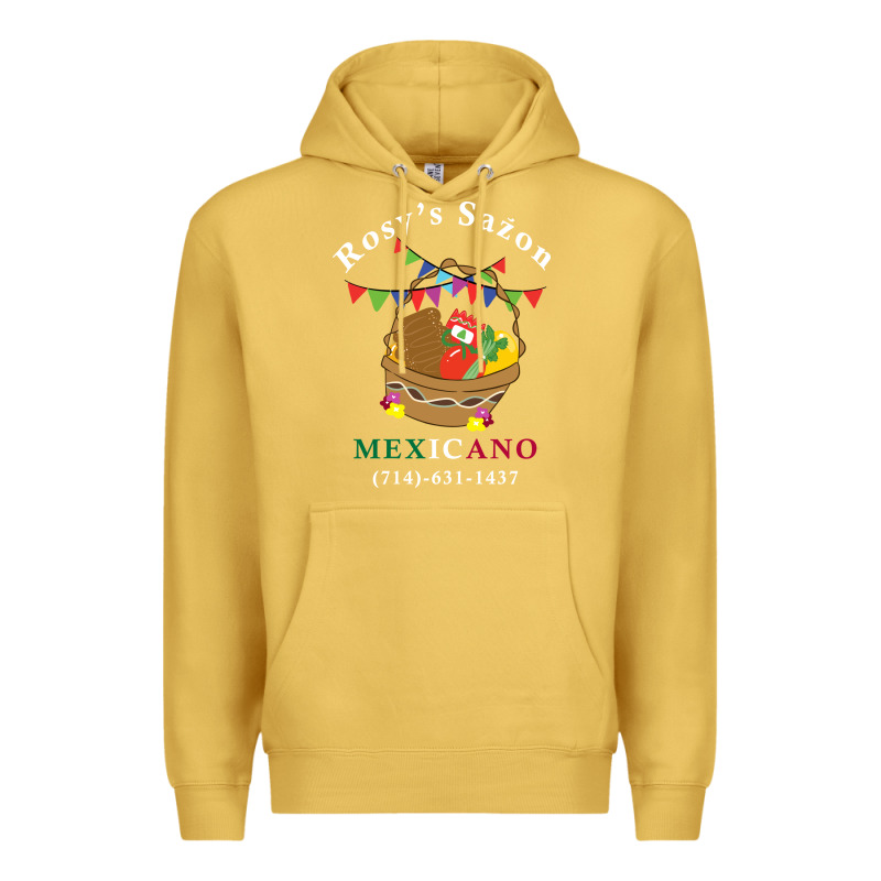 Logo For Rosys Saon Mexicano Premium Hoodie by CowhideDigitalArt | Teevron
