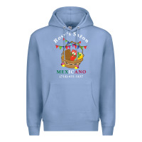 Colony Blue logo for rosys saon mexicano Premium Hoodie - CowhideDigitalArt