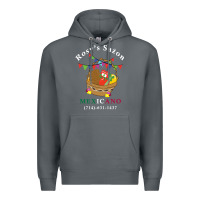 Rock logo for rosys saon mexicano Premium Hoodie - CowhideDigitalArt