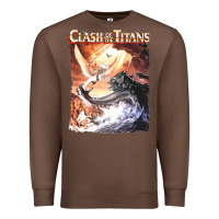 Chestnut Clash of the Titans (Transparent) Premium Sweatshirt - ArtMosaic