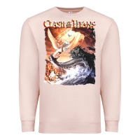 Clash Of The Titans (transparent) Premium Sweatshirt | Teevron