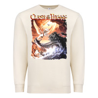 Sandshell Clash of the Titans (Transparent) Premium Sweatshirt - ArtMosaic