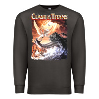 Smoke Clash of the Titans (Transparent) Premium Sweatshirt - ArtMosaic