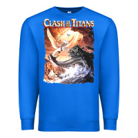 True Royal Clash of the Titans (Transparent) Premium Sweatshirt - ArtMosaic