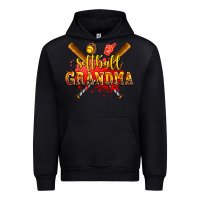 Black softball grandma Urban Hoodie - AdoDesignShop