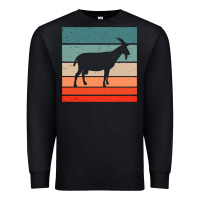 Black goat goats retro style vintage 140 goat lover Premium Sweatshirt - ArtMosaic