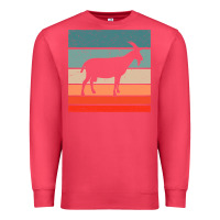 Cardinal goat goats retro style vintage 140 goat lover Premium Sweatshirt - ArtMosaic