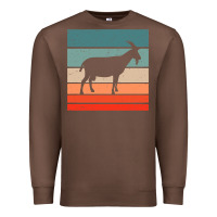 Chestnut goat goats retro style vintage 140 goat lover Premium Sweatshirt - ArtMosaic