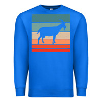 True Royal goat goats retro style vintage 140 goat lover Premium Sweatshirt - ArtMosaic