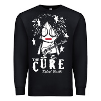 Black Limited Edition The-Cure-Robert-Smith Premium Sweatshirt - ArtMosaic