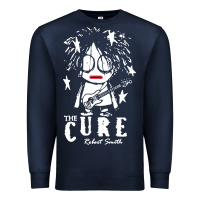 Navy Limited Edition The-Cure-Robert-Smith Premium Sweatshirt - ArtMosaic