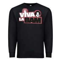 Black viva la bam Premium Sweatshirt - ArtMosaic
