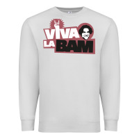 Dove Grey viva la bam Premium Sweatshirt - ArtMosaic