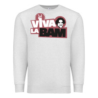 Oatmeal Heather viva la bam Premium Sweatshirt - ArtMosaic